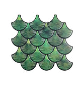 Forest Green Peel and Stick Wall Tile | Kitchen Backsplash Tiles | Self Adhesive Tiles For Home Decor